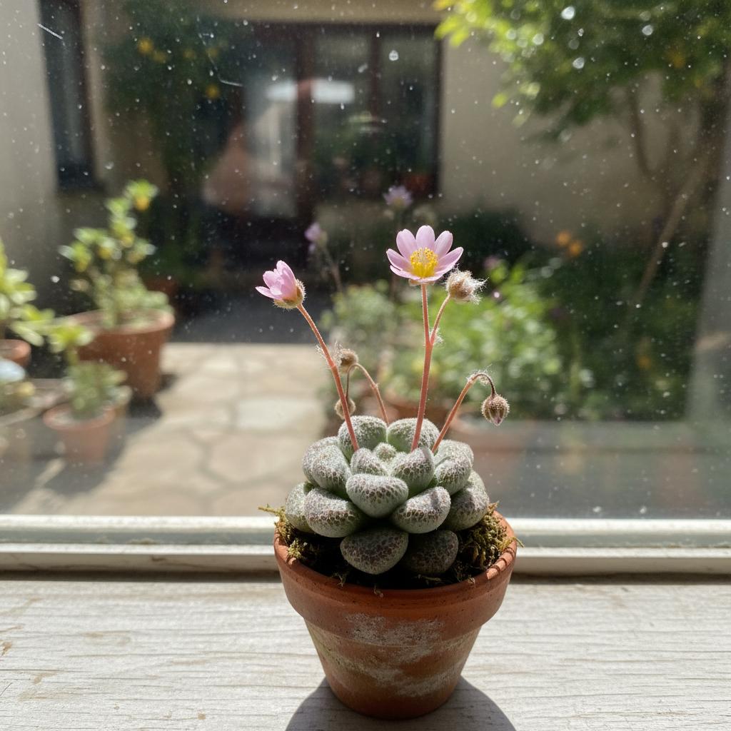 Rückgebogene Anacampseros (Anacampseros retusa)