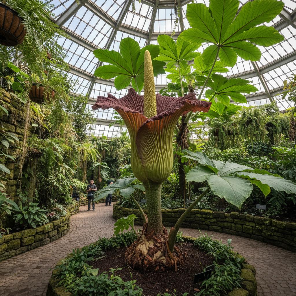 Titanwurz (Amorphophallus titanum)