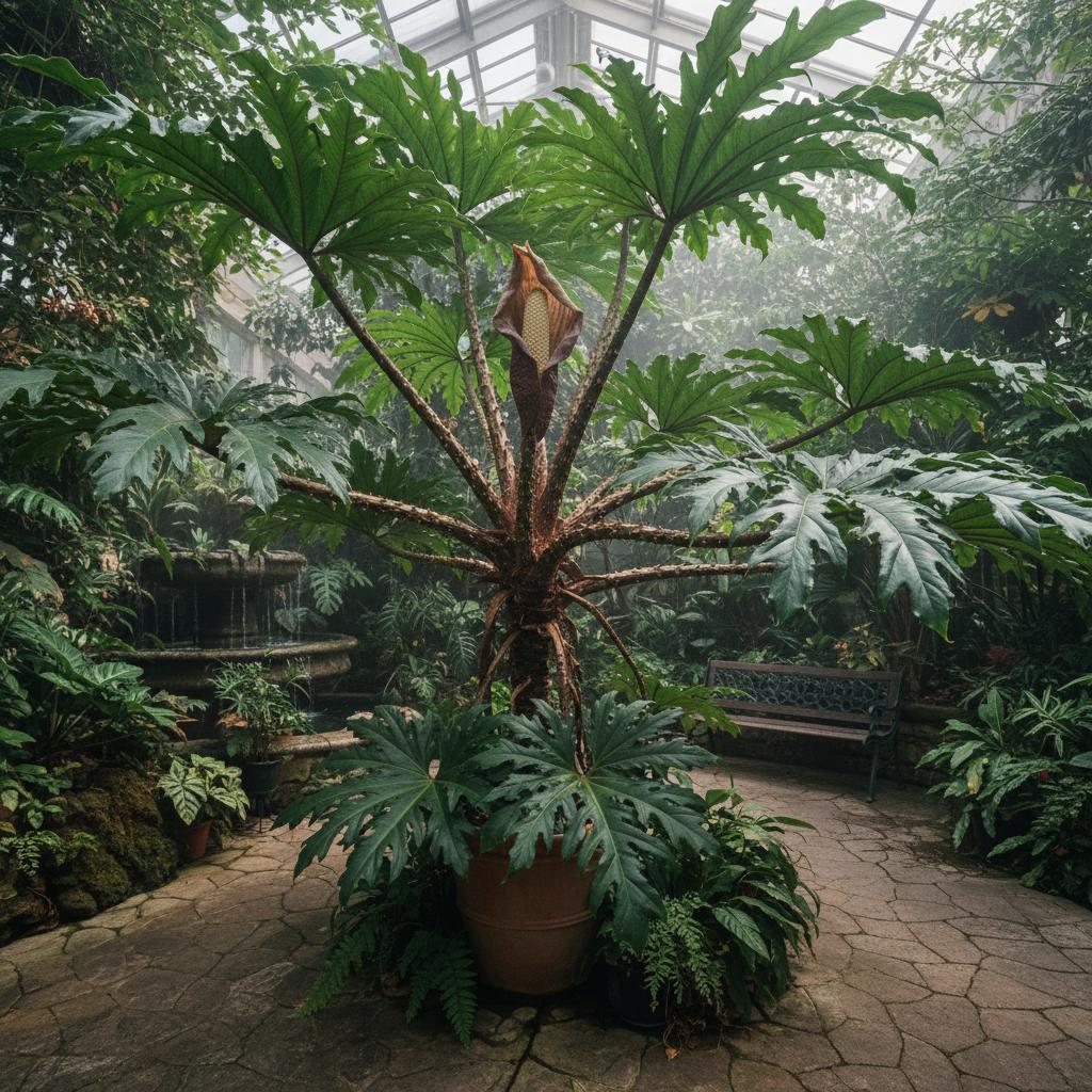 Tropische Stachelaron (Anchomanes difformis)