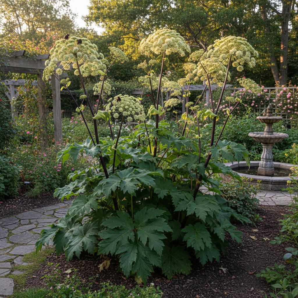 Purpur-Riesenengelwurz (Angelica atropurpurea)