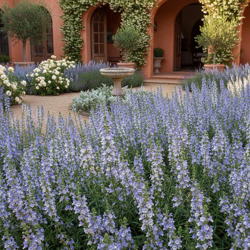 Angelonie 'Angelface Wedgewood Blue' (Angelonia angustifolia 'Angelface Wedgewood Blue')