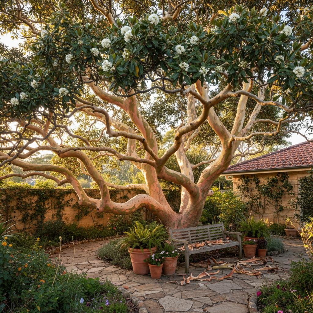 Glattrindiger Angophora (Apfelbaum) (Angophora costata)