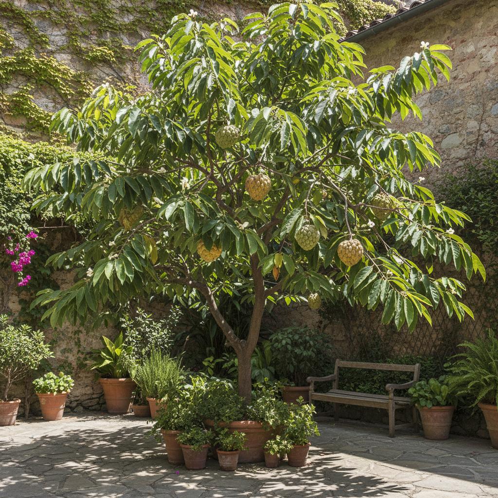 Netz-Annonenbaum (Annona reticulata)