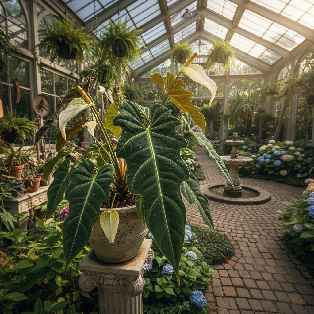 Wasser-Drache Anthurium (Anthurium 'Water Dragon')