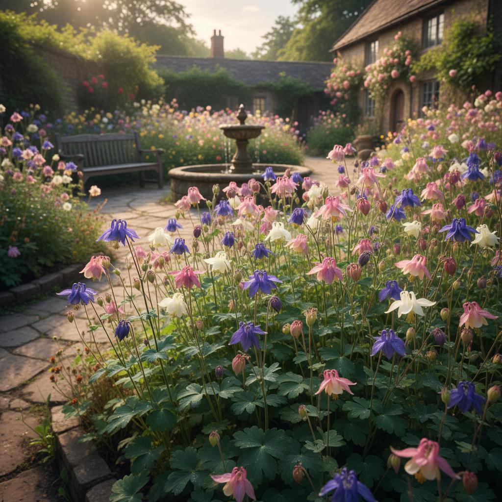 Gemeine Akelei (Aquilegia vulgaris)