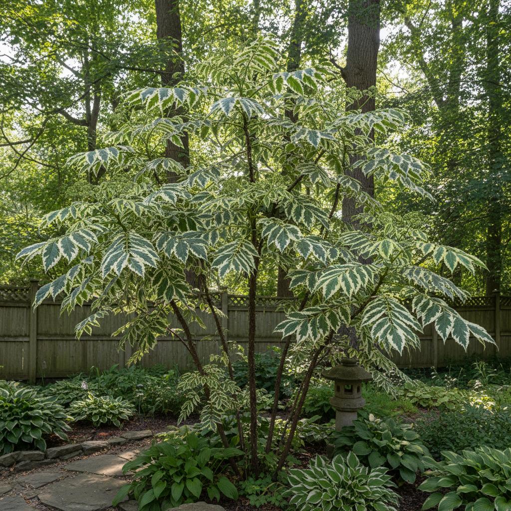 Variegierte Hohe Aralie (Aralia elata 'Variegata')