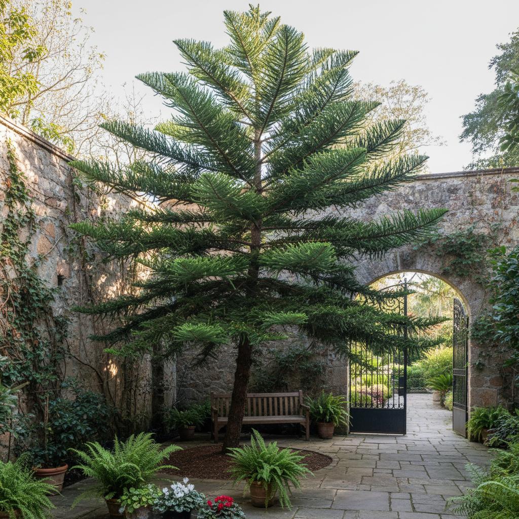 Berniers Araukarie (Araucaria bernieri)