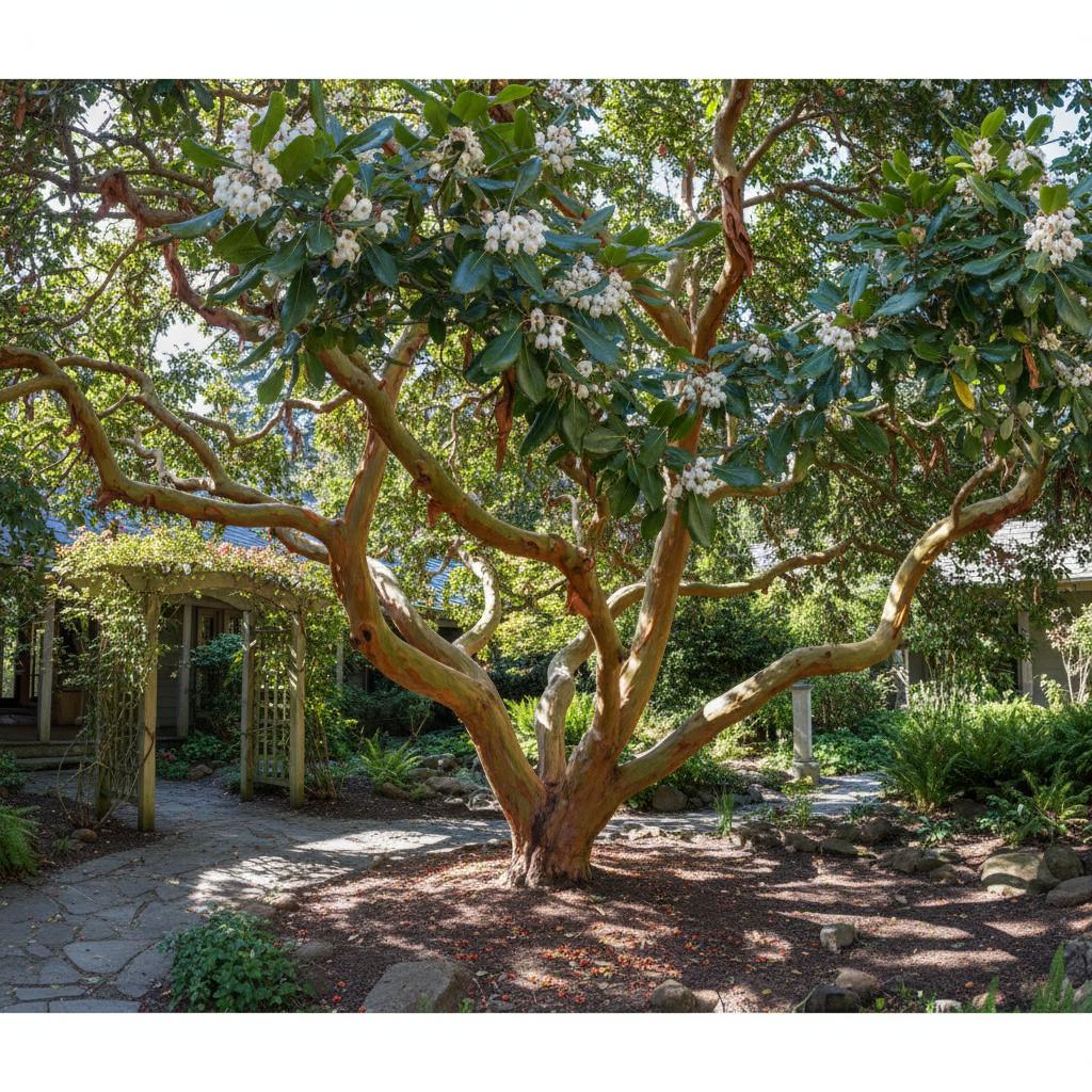 Pazifischer Erdbeerbaum (Arbutus menziesii)