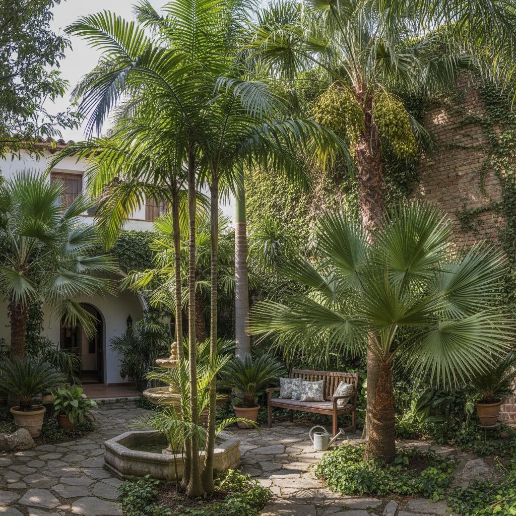 Palmenfamilie (Arecaceae)