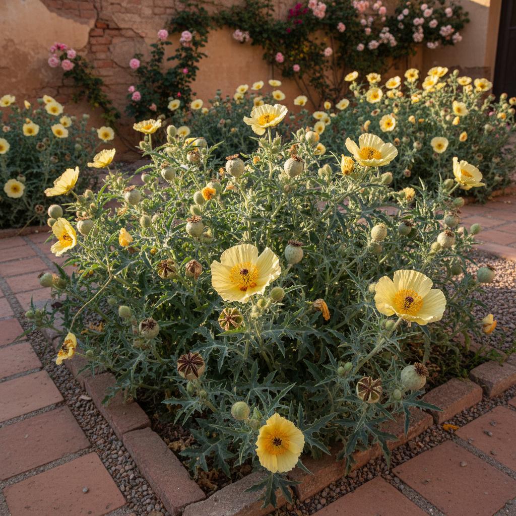 Mexikanischer Stachelmohn (Argemone mexicana)