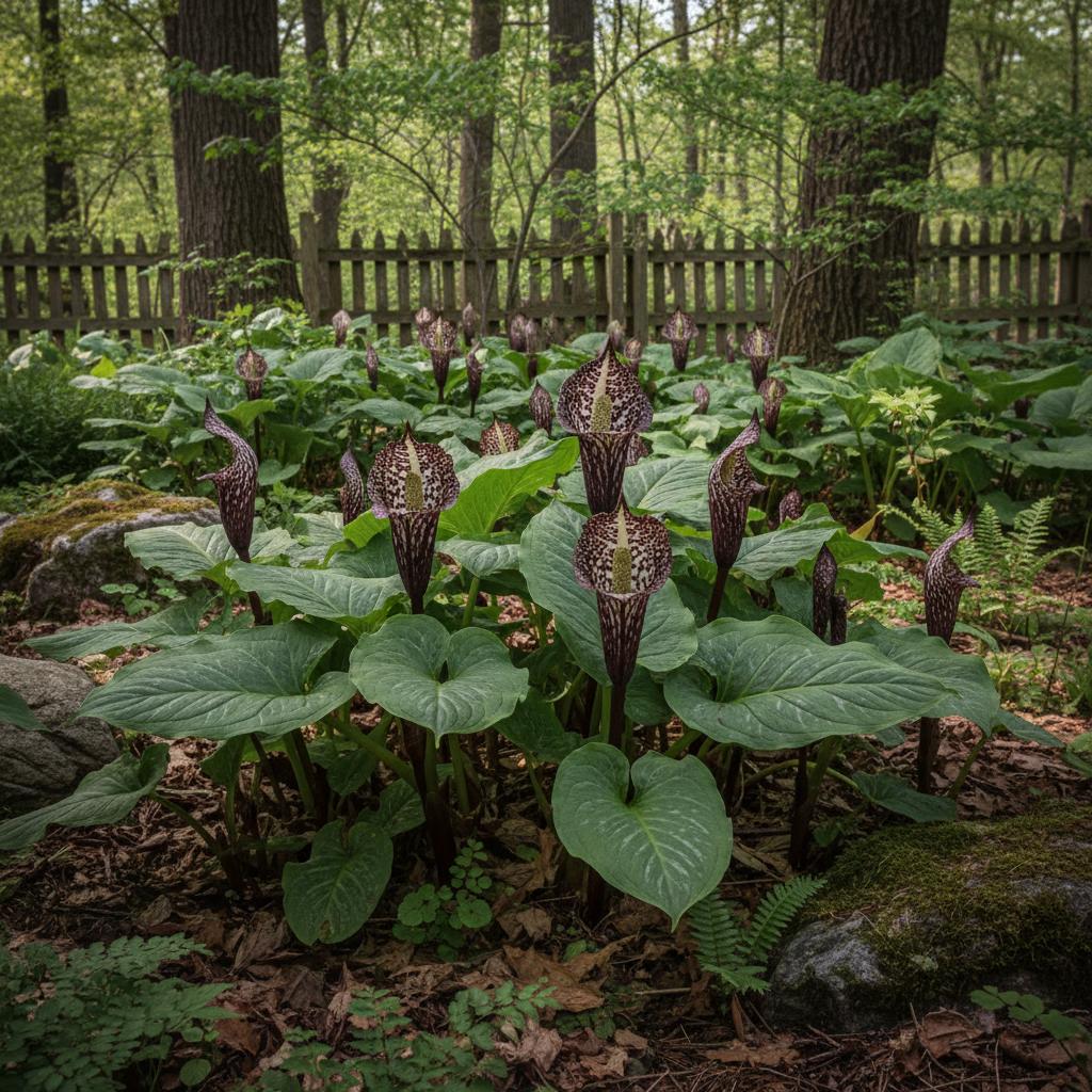 Dreiblättriger Arisaem (Arisaema triphyllum)