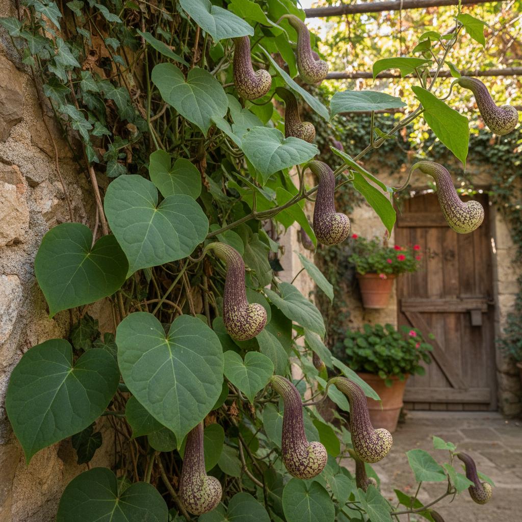 Kleine Pfeifenblume (Aristolochia pistolochia)