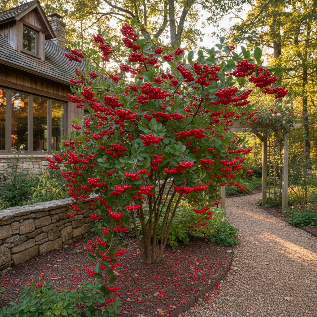 Rotfruchtige Apfelbeere (Aronia arbutifolia)