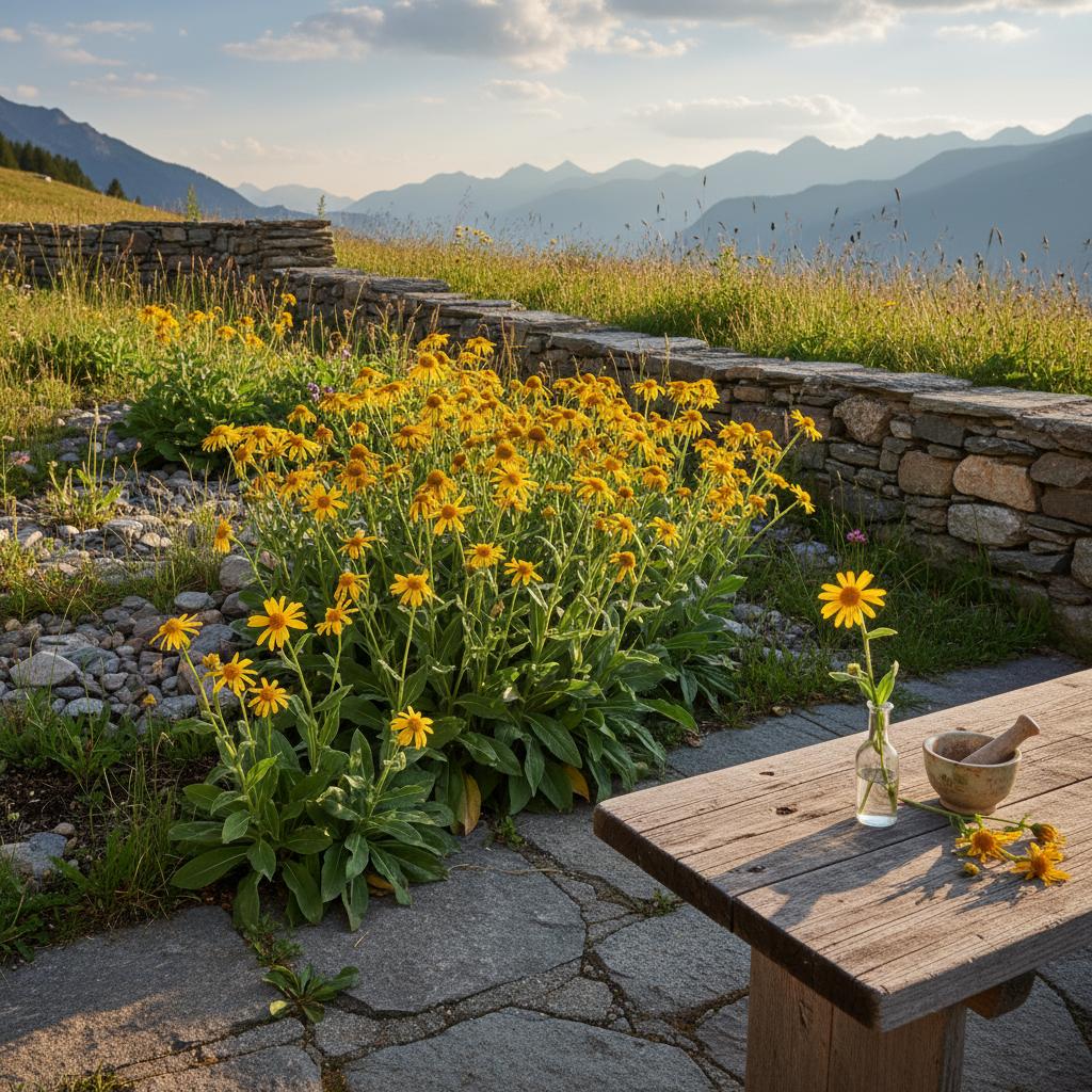 Bergarnika (Arnica montana)