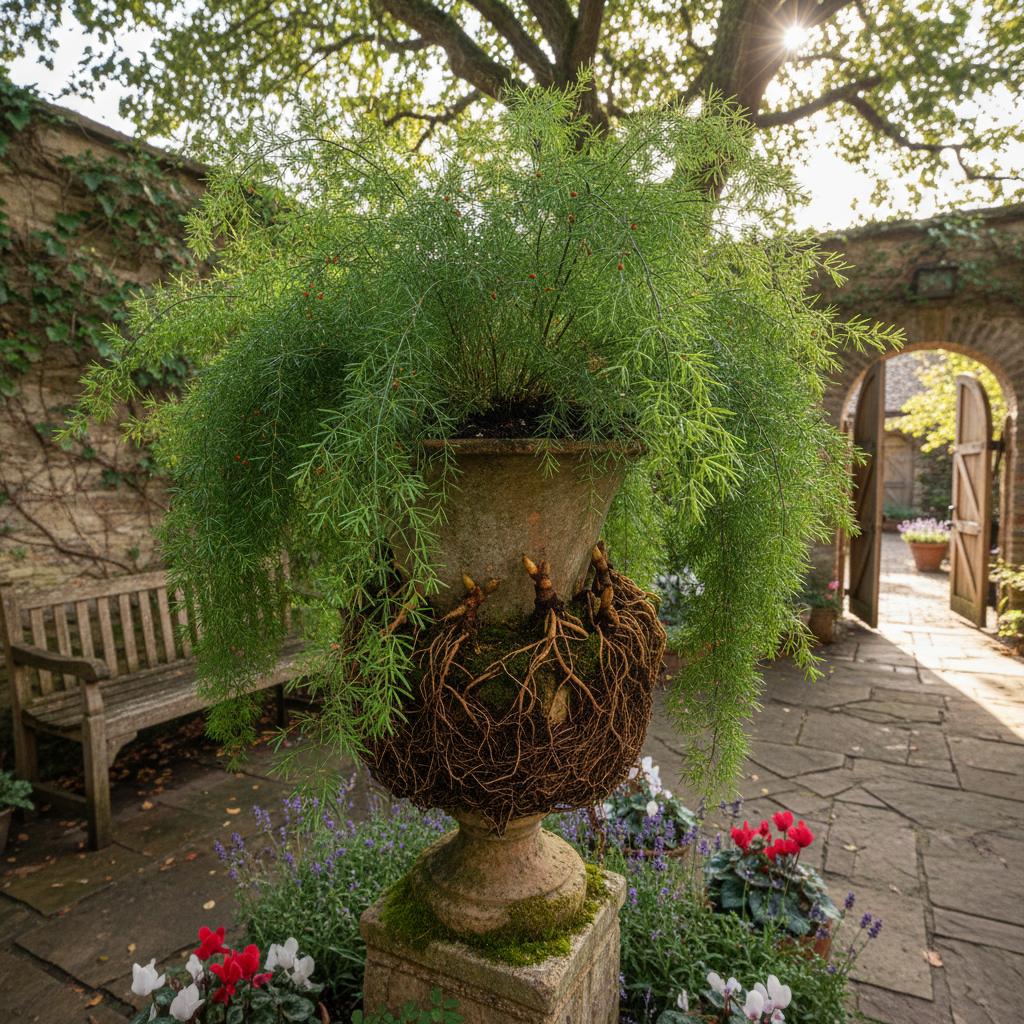 Feder-Spargel (Asparagus densiflorus)