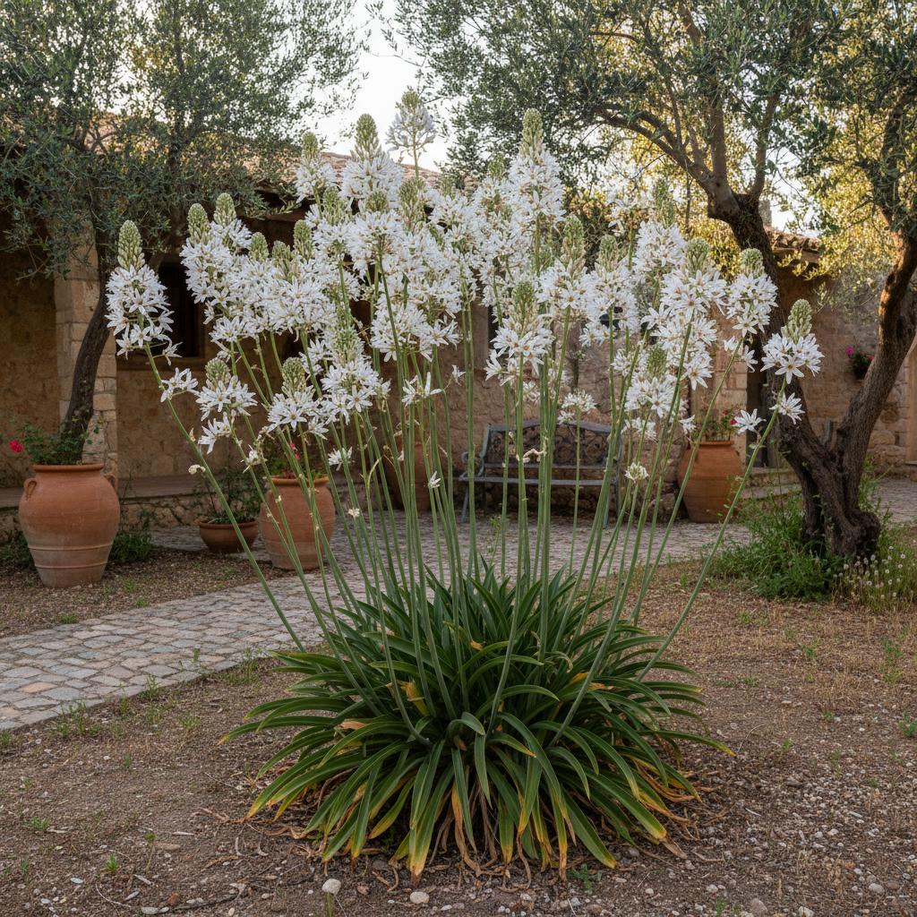 Weißer Affodill (Asphodelus ramosus)