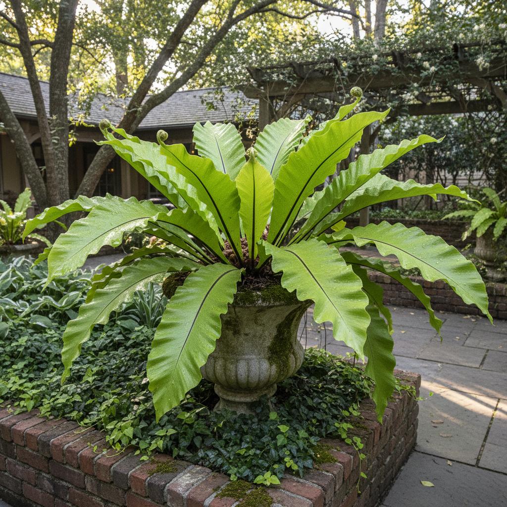 Fougère nid d'oiseau (Asplenium nidus)
