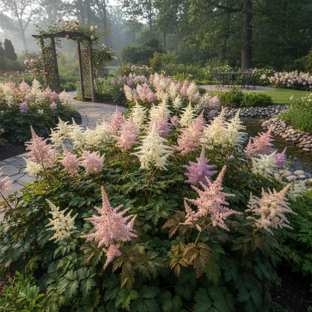 Japanische Prachtspiere (Astilbe japonica)