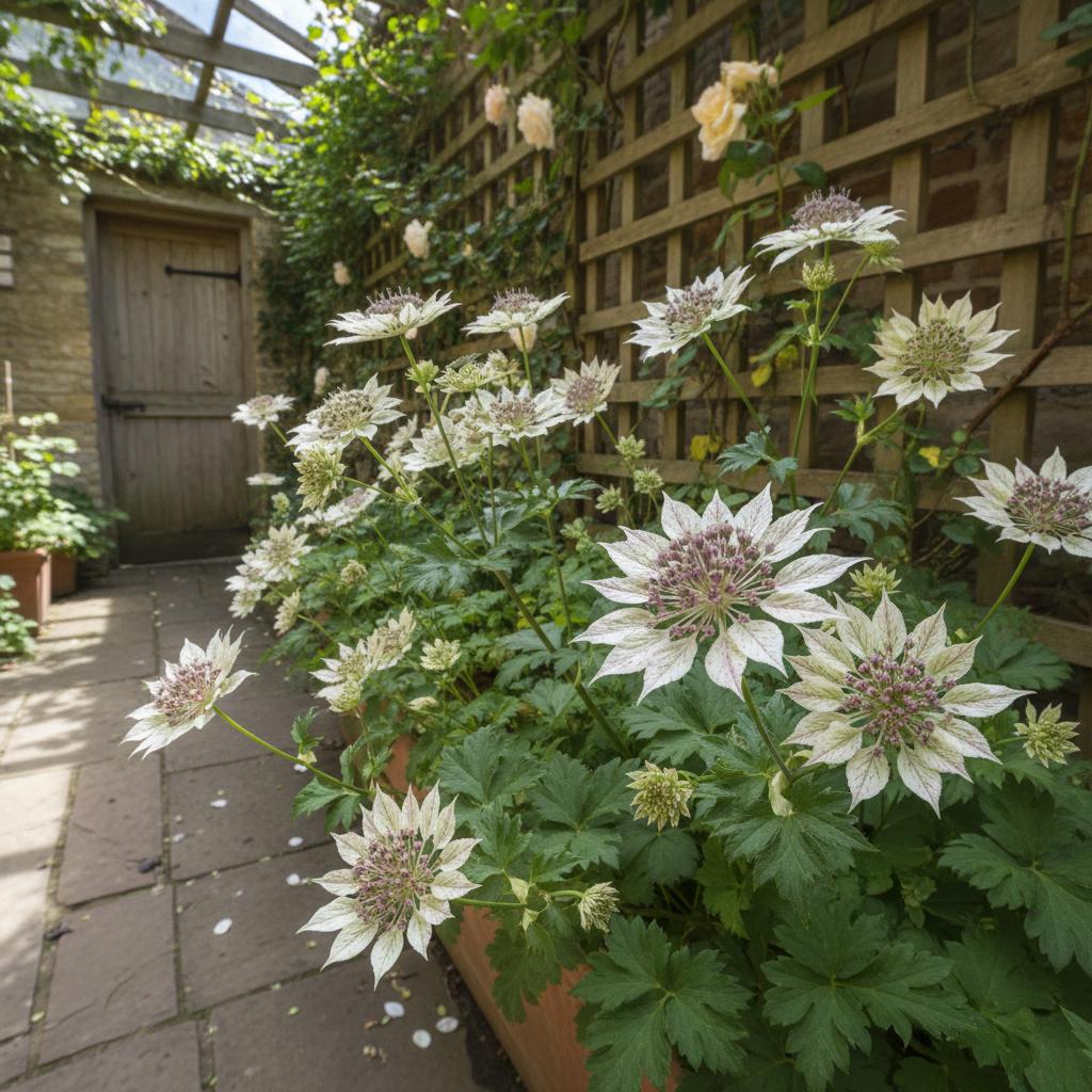 Große Sterndolde (Astrantia major)