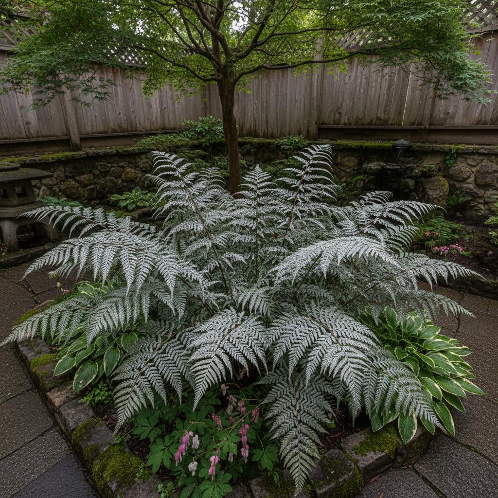 Japanischer Bemalter Farn (Athyrium niponicum)