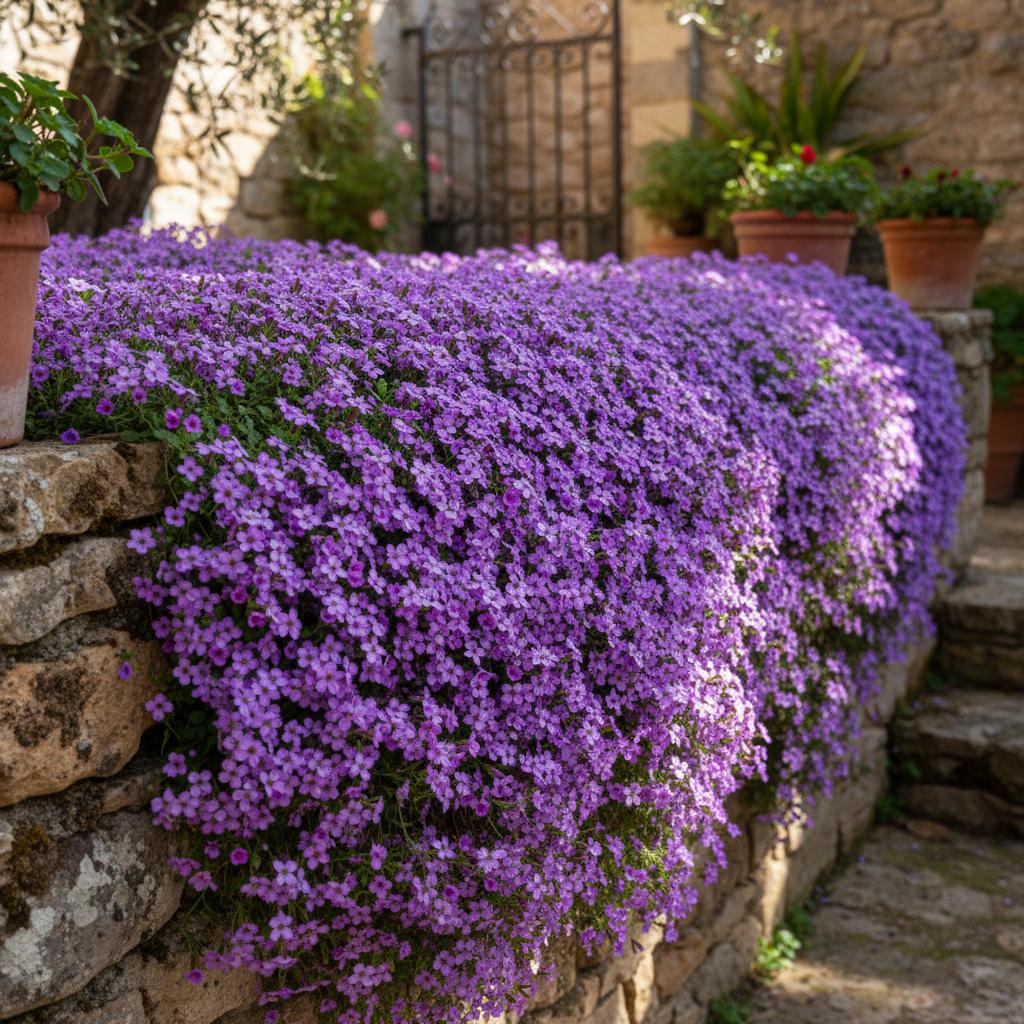 Blaukissen (Aubriet) (Aubrieta deltoidea)