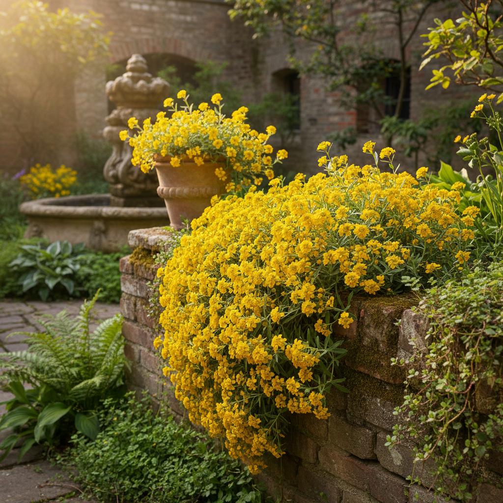 Steingoldkraut (Aurinia saxatilis)