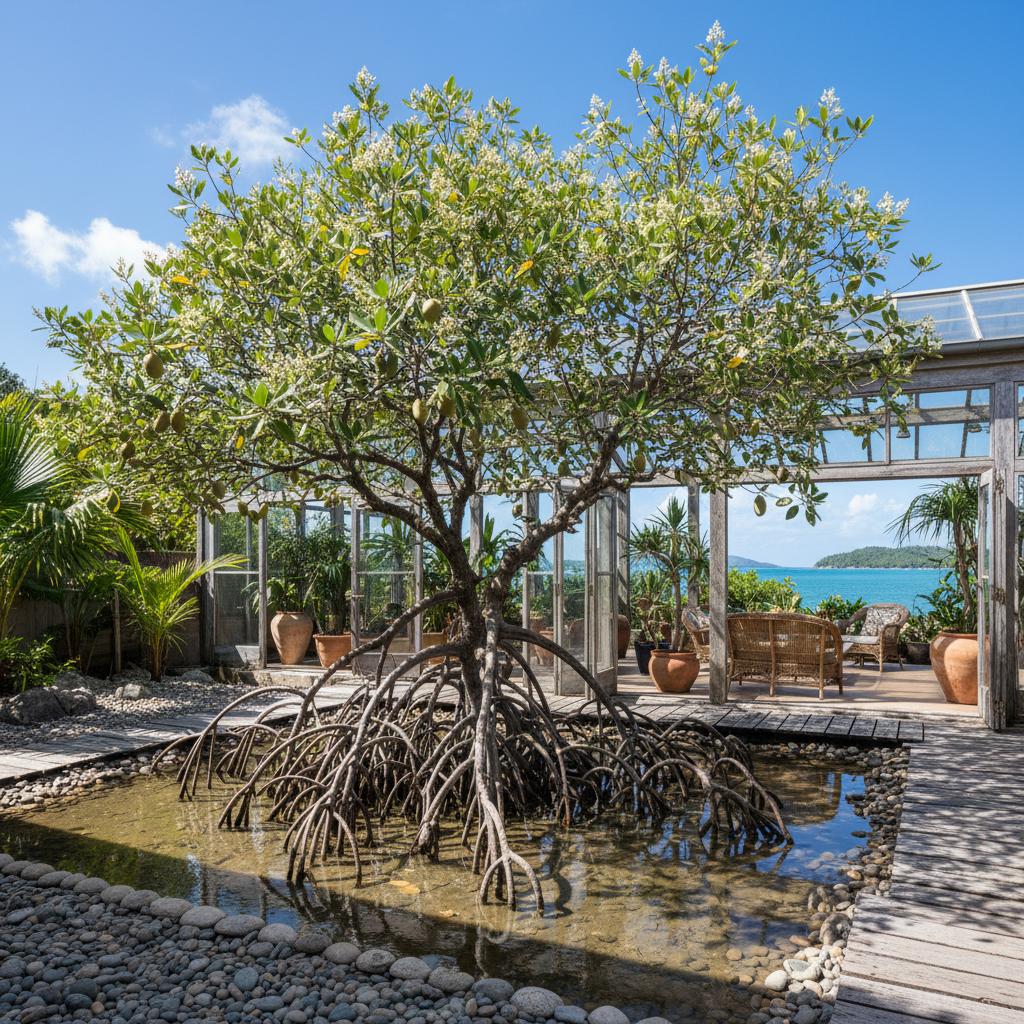 Graue Mangrove (Avicennia marina)
