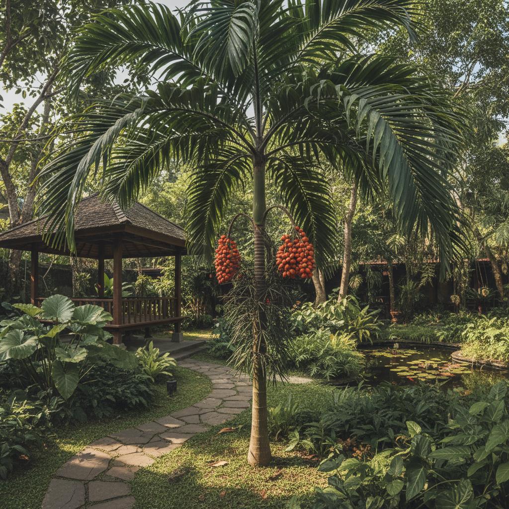 Pfirsichpalme (Bactris gasipaes)