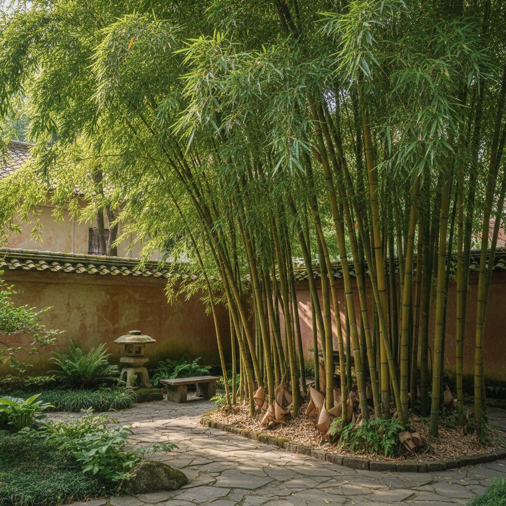 Althams Bambus (Bambusa oldhamii)