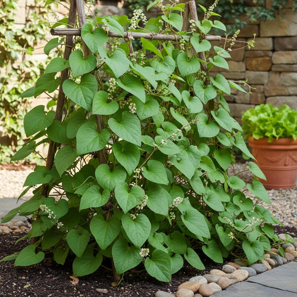 Malabar-Spinat (Basella alba)