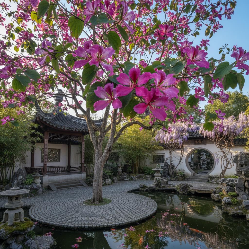 Hongkong-Orchideenbaum (Bauhinia blakeana)