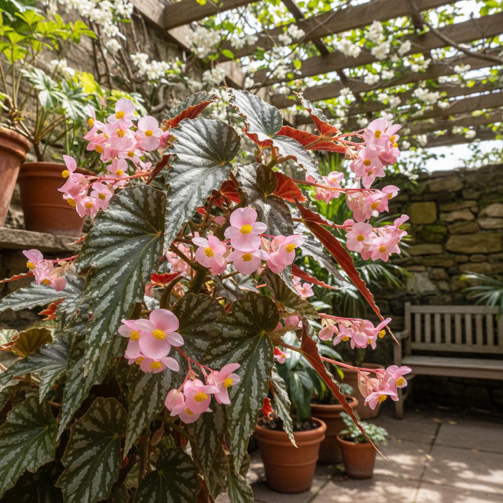 Benigo Pink Begonie (Begonia 'Benigo Pink')