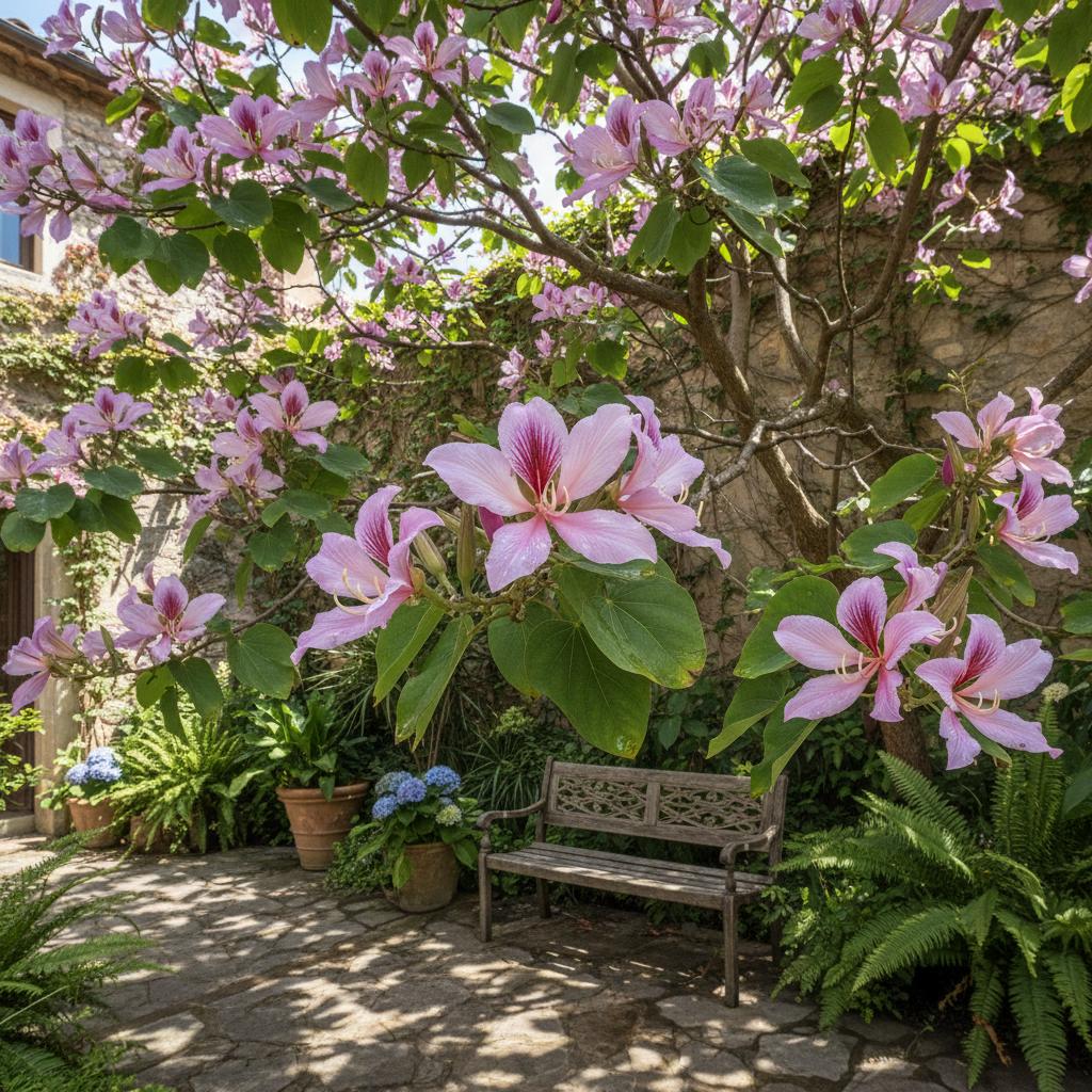 Bunte Schmetterlingsblume (Bauhinia variegata)