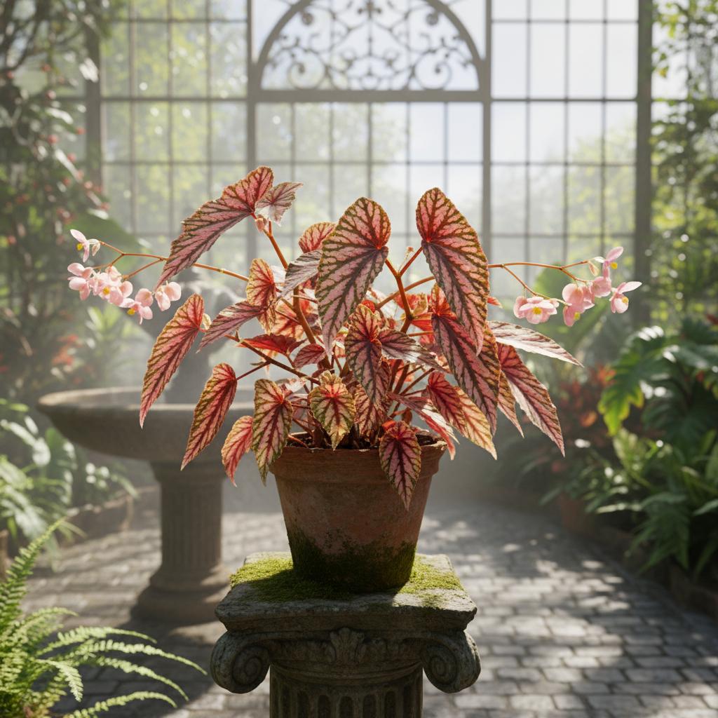 Kurzstiel-Begonie (Begonia brevirimosa)