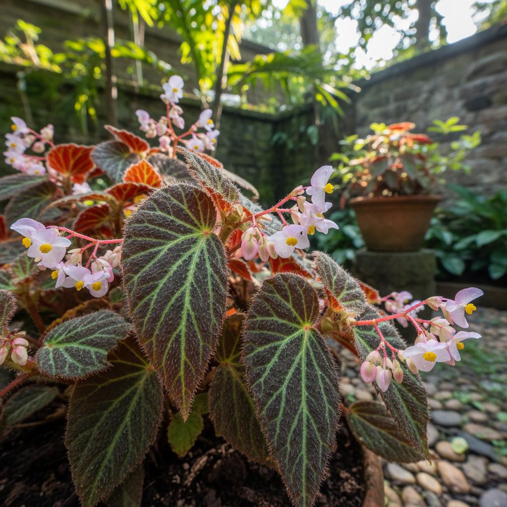 Behaarte Begonie (Begonia hirtella)