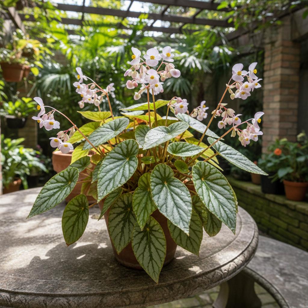 Wasserlinsen-Begonie (Begonia hydrocotylifolia)