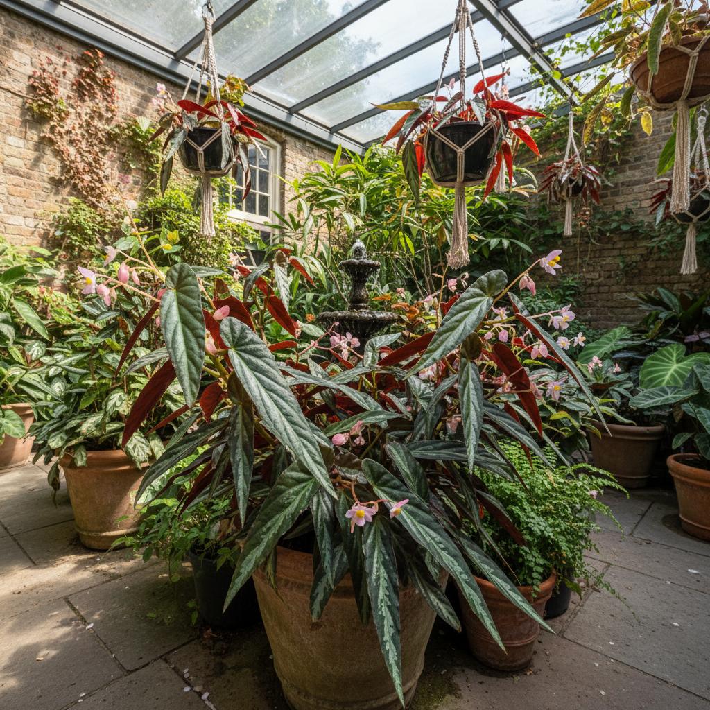 List-Begonie (Begonia listada)