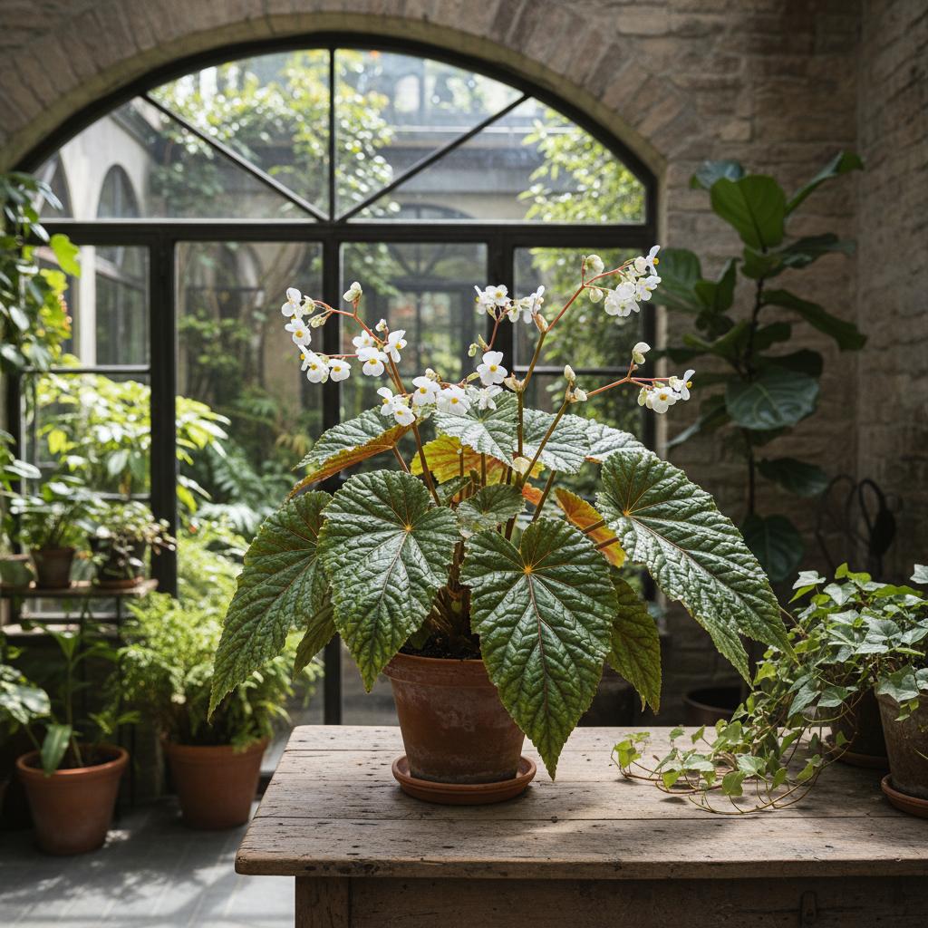 Herzblättrige Begonie (Begonia reniformis)