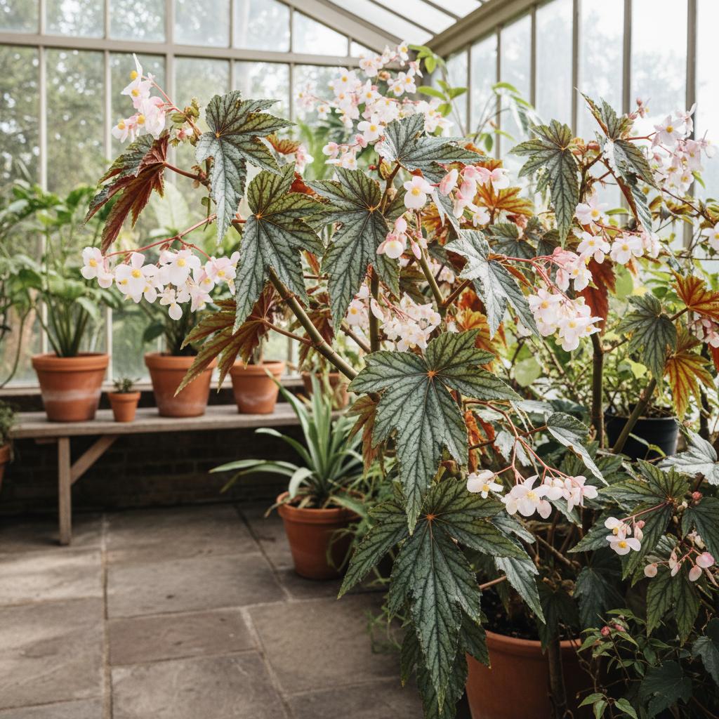 Palmenbegonie (Begonia luxurians)