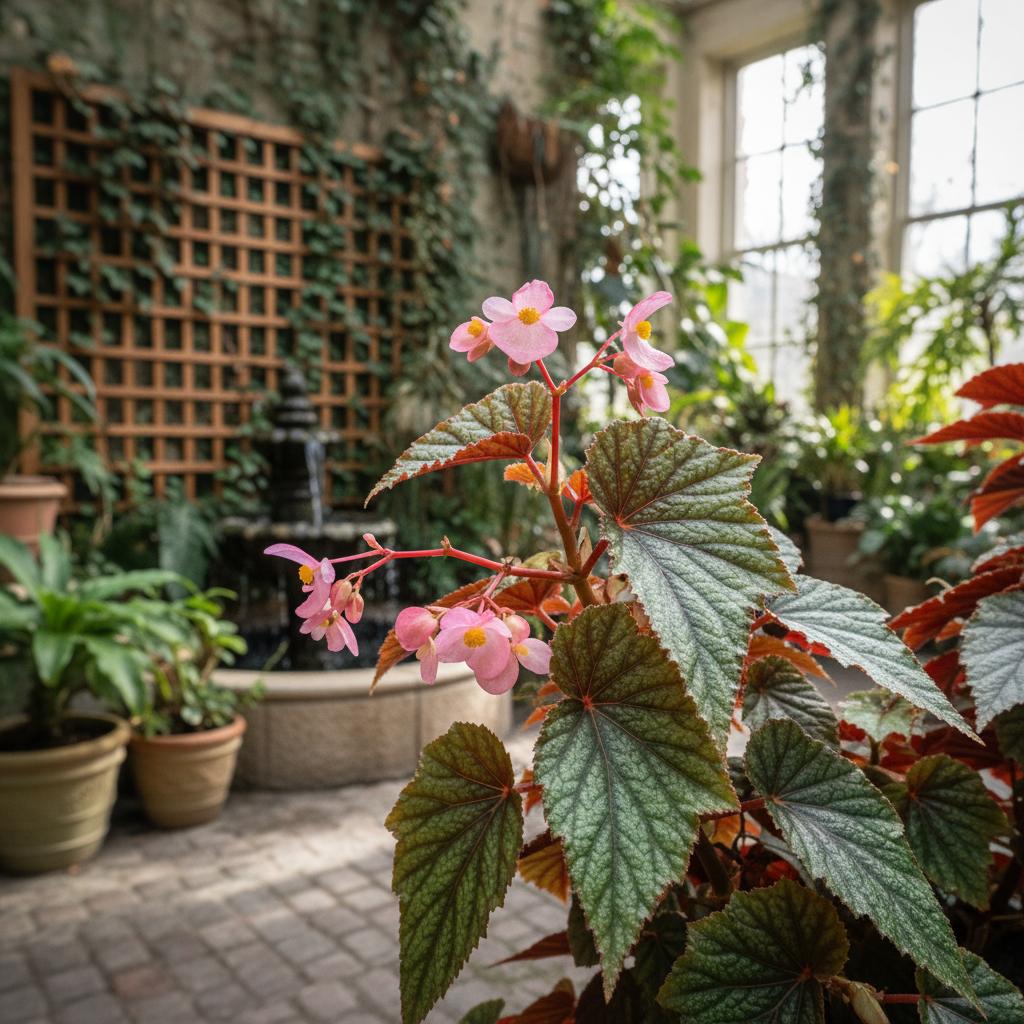 Sägeblättrige Begonie (Begonia serratipetala)