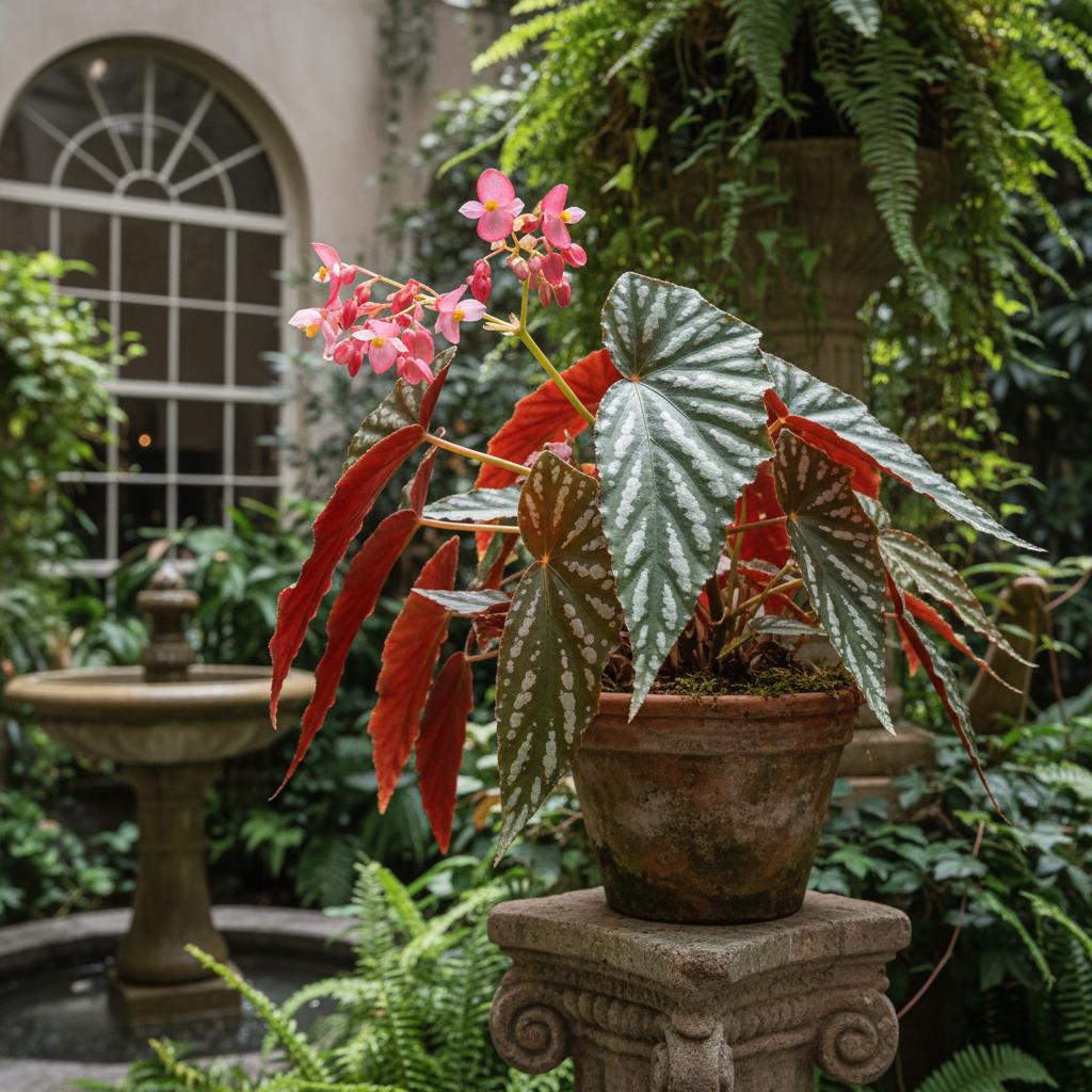 Engelsflügel-Begonie (Begonia ‘Angel Wing’)