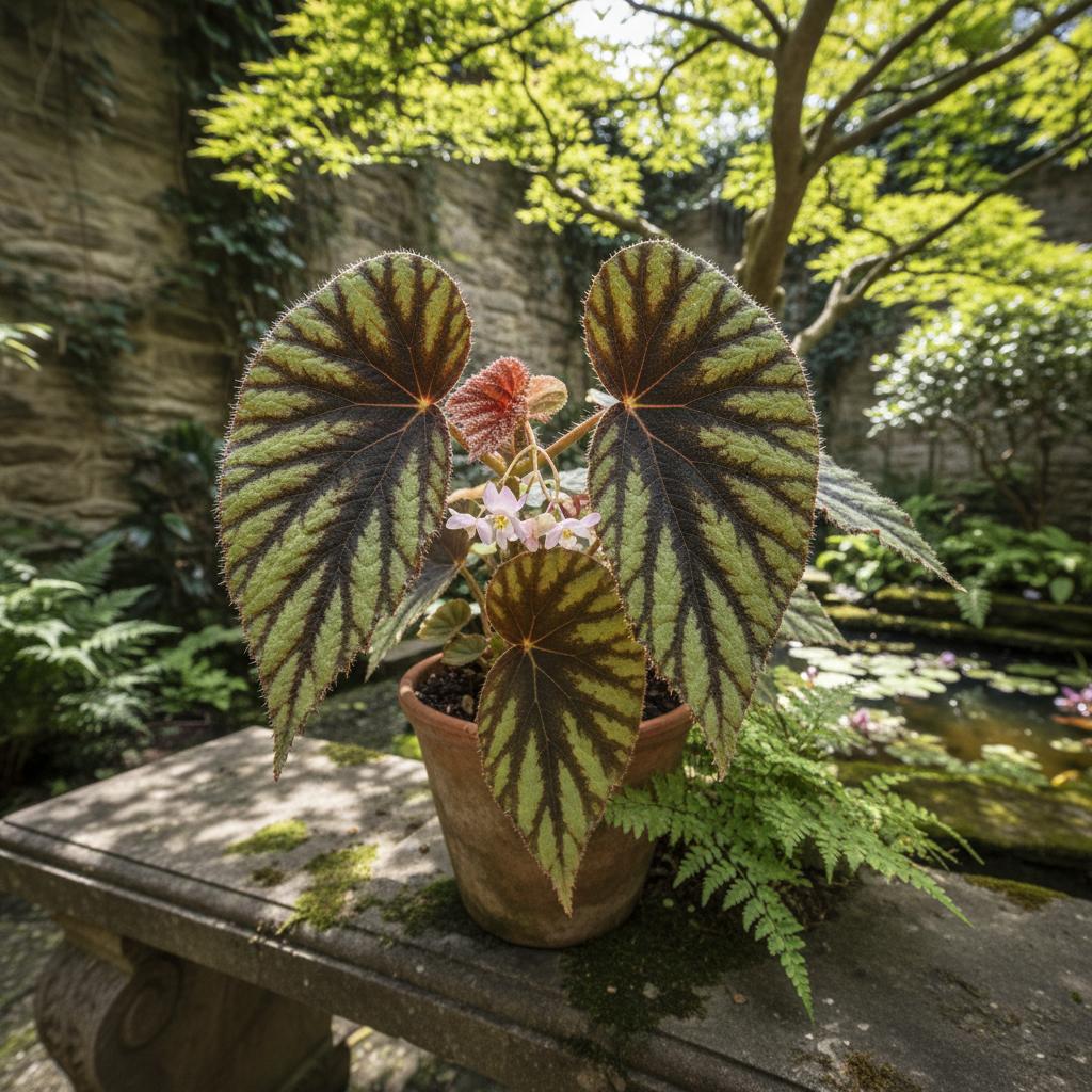 Eisenkreuz-Begonie (Begonia masoniana)