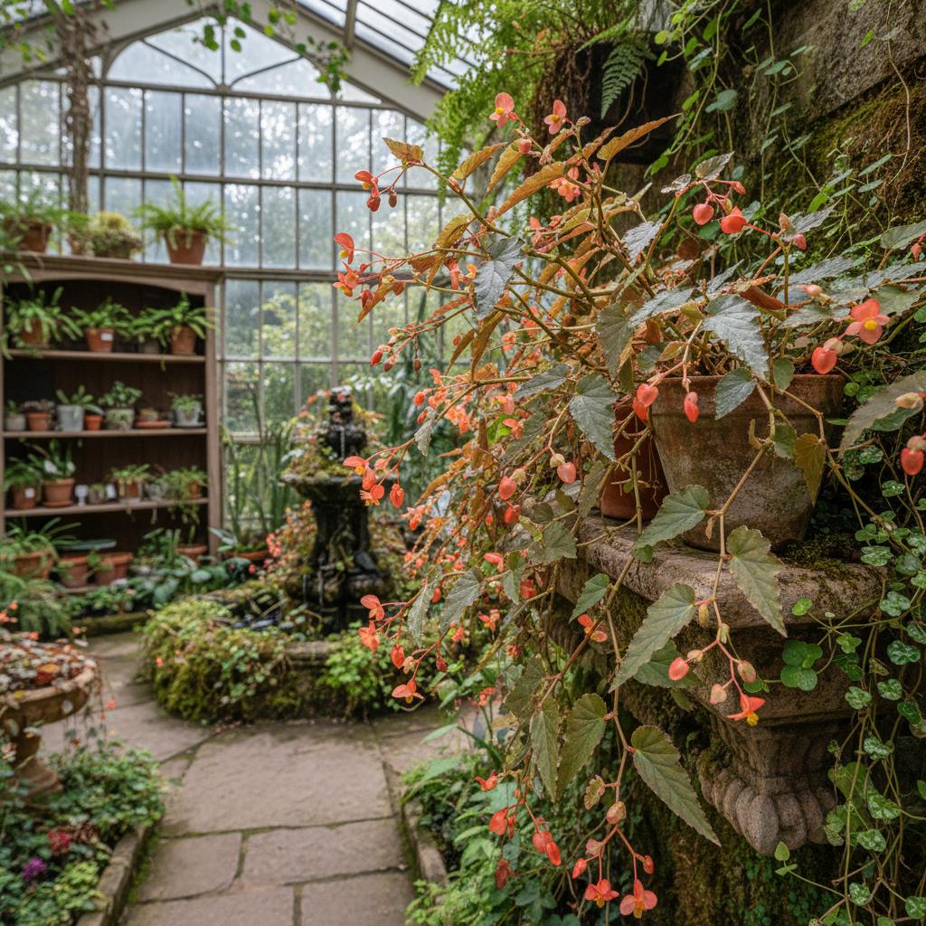 Sutherland-Begonie (Begonia sutherlandii)