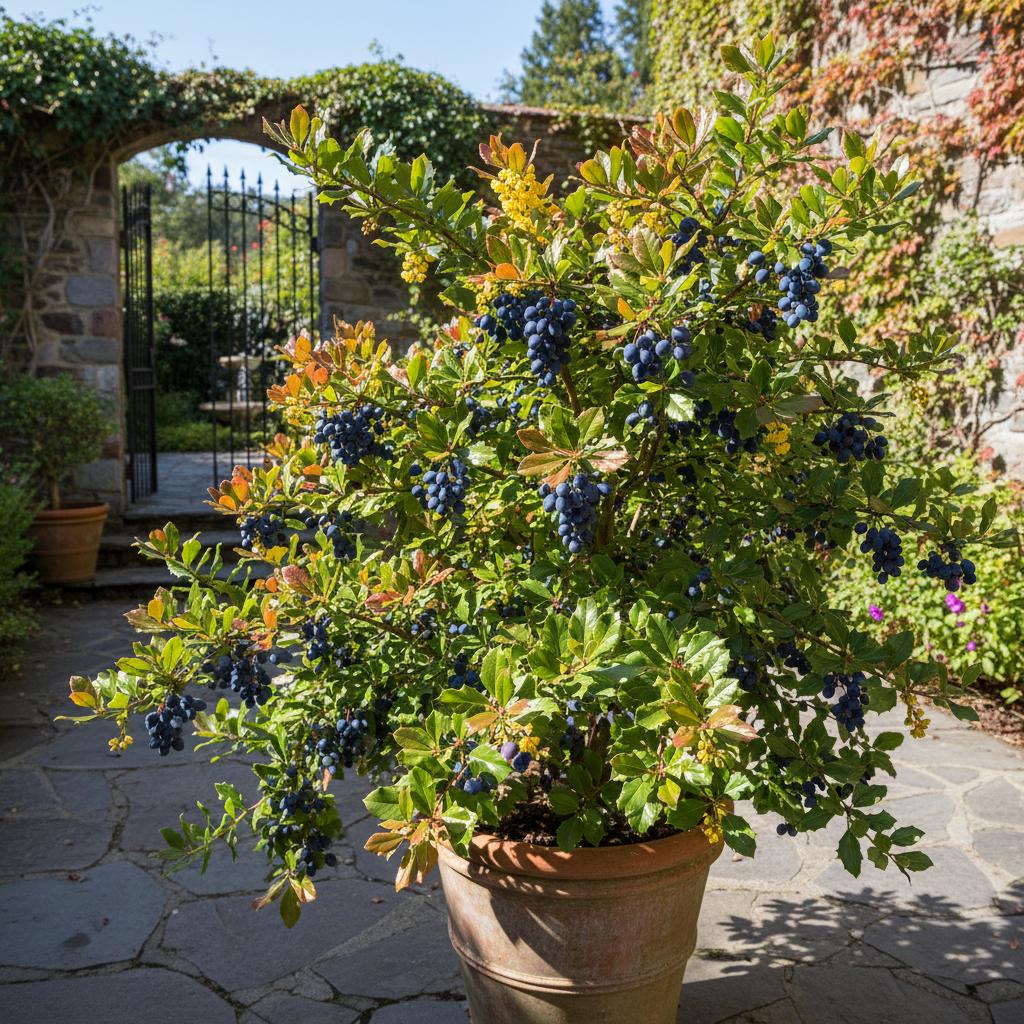 Gelbe Mahonie (Oregon-Traubenmahonie) (Berberis aquifolium)