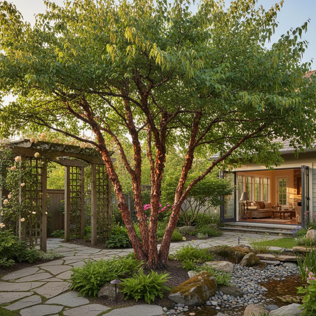 Westliche Wasserbirke (Betula occidentalis)