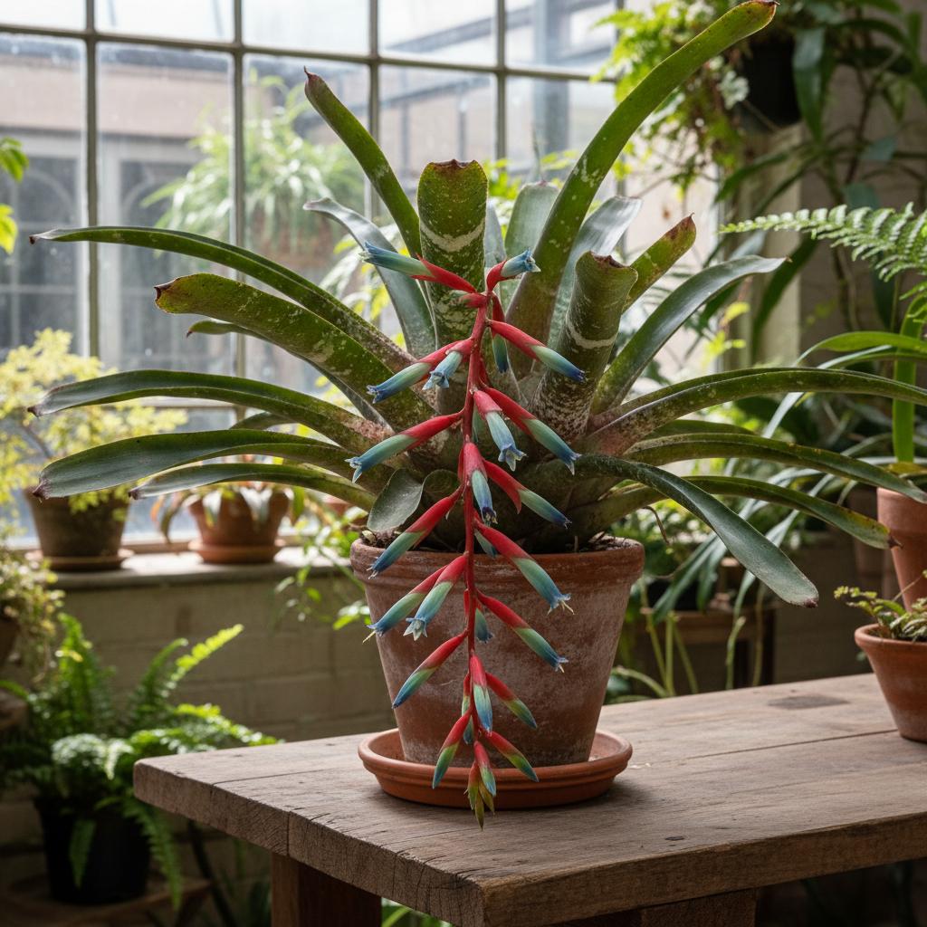 Schmetterlingsbillbergie (Billbergia nutans)