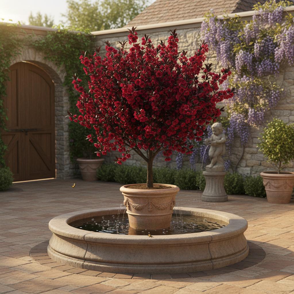 「篝火」碧桃 (Prunus persica 'Bonfire')