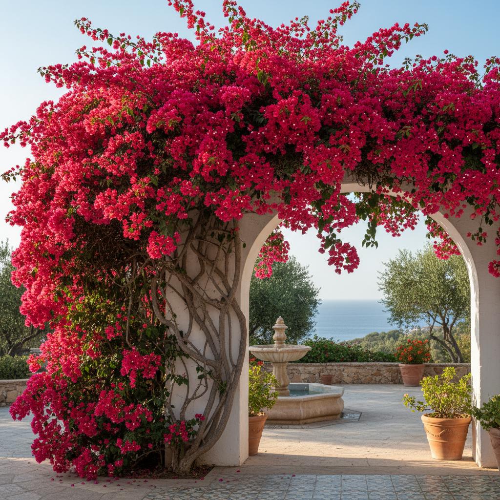 Bougainvillea 'Barbara Karst' (Bougainvillea x buttiana 'Barbara Karst')