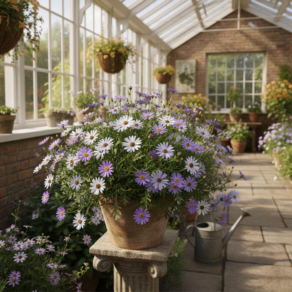 Schwanenfluss-Gänseblümchen (Brachyscome iberidifolia)