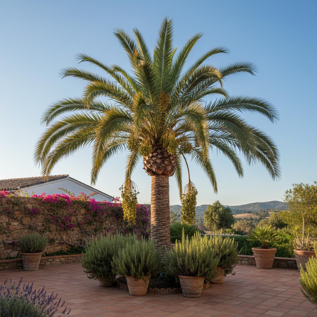 Guadeloupe-Palme (Brahea edulis)